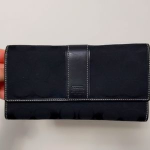 Black Coach Wallet